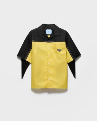 Camisa Timecapsule Re-Nylon con flecos