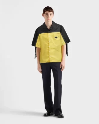 Camisa Timecapsule Re-Nylon con flecos