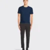 Camiseta de algodón elástico