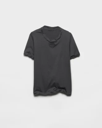 Camiseta de algodón moldeable