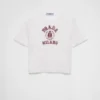 Camiseta de cachemira con intarsia Camiseta de cachemira con intarsia