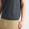 Camiseta de cachemira y seda Camiseta de cachemira y seda