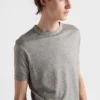 Camiseta de cachemira y seda Camiseta de cachemira y seda