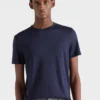 Camiseta de cachemira y seda Camiseta de cachemira y seda