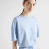 Camiseta de jersey oversize Camiseta de jersey oversize
