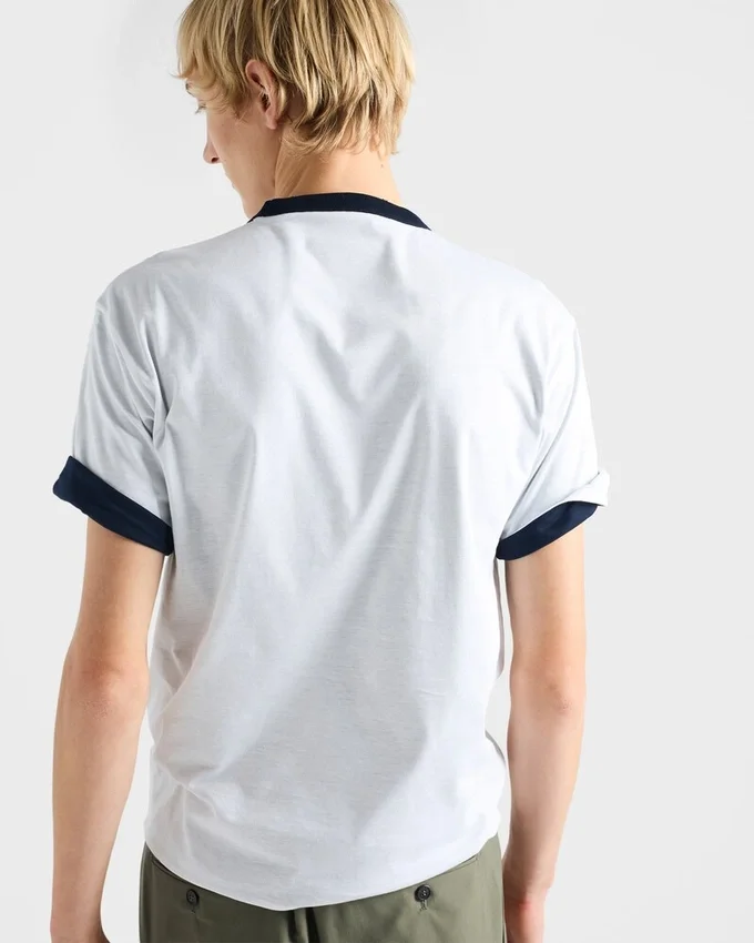 Camiseta reversible de algodón Camiseta reversible de algodón