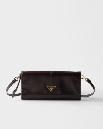 Cartera de piel con correa para el hombro