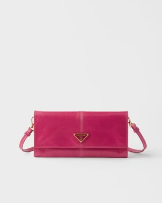 Cartera de piel con correa para el hombro