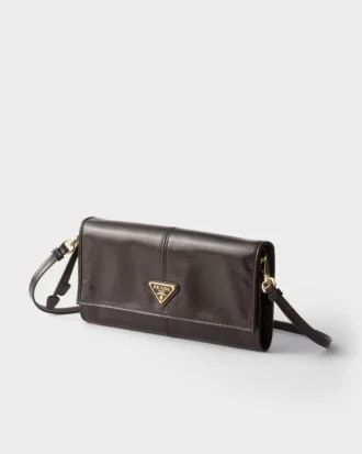 Cartera de piel con correa para el hombro