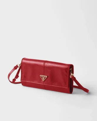 Cartera de piel con correa para el hombro