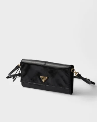 Cartera de piel con correa para el hombro