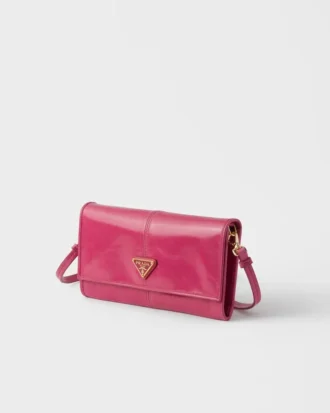 Cartera de piel con correa para el hombro