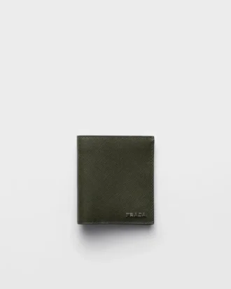 Cartera de piel Saffiano