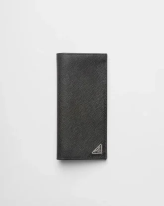 Cartera de piel Saffiano
