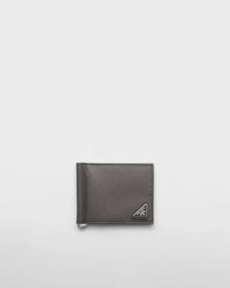 Cartera de piel Saffiano