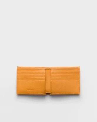 Cartera de piel Saffiano