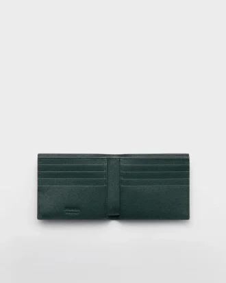 Cartera de piel Saffiano