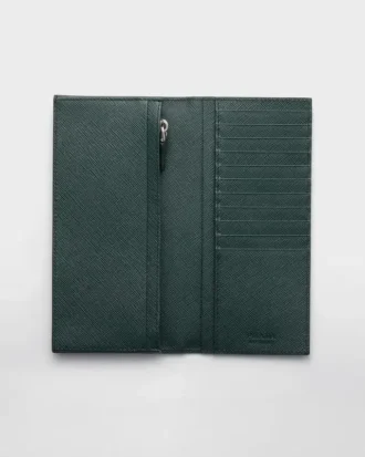 Cartera de piel Saffiano