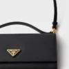 Cartera de piel Saffiano con correa para el hombro Cartera de piel Saffiano con correa para el hombro