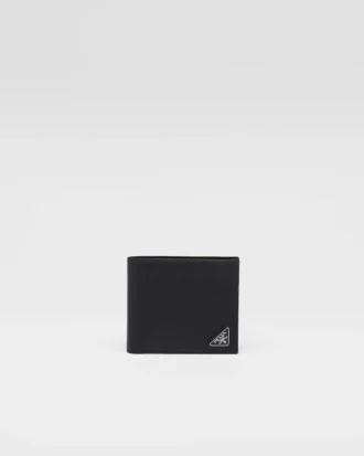 Cartera de piel Saffiano con monedero