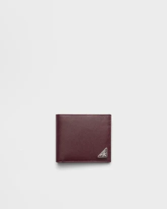 Cartera de piel Saffiano con monedero