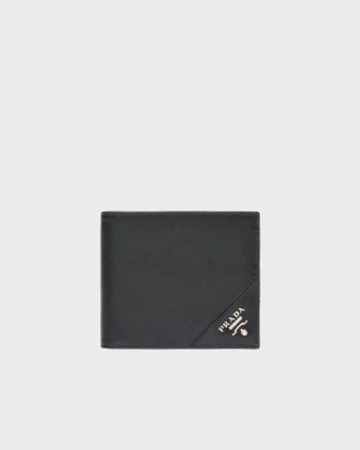 Cartera de piel Saffiano con monedero