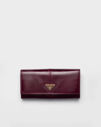 Cartera grande de piel