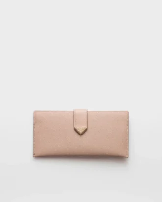 Cartera grande de piel Saffiano Cartera grande de piel Saffiano