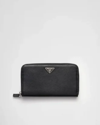 Cartera grande de piel Saffiano