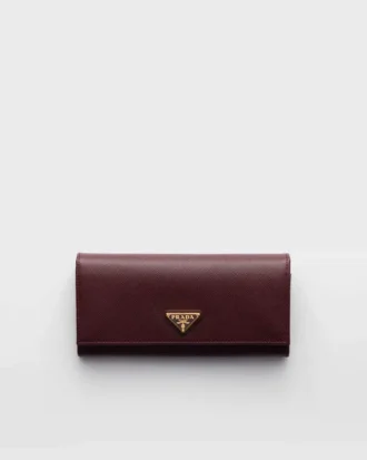 Cartera grande de piel Saffiano Cartera grande de piel Saffiano