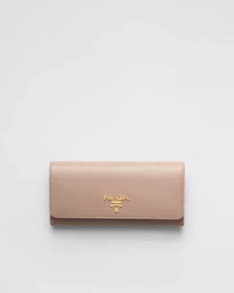 Cartera grande de piel Saffiano
