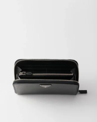 Cartera grande de piel Saffiano