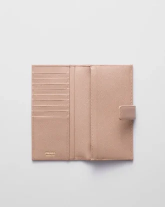 Cartera grande de piel Saffiano