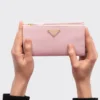 Cartera grande de piel Saffiano Cartera grande de piel Saffiano