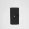 Cartera grande de piel Saffiano y lisa Cartera grande de piel Saffiano y lisa