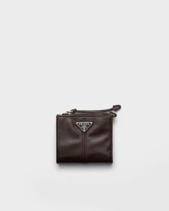 Cartera pequeña de piel