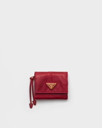 Cartera pequeña de piel