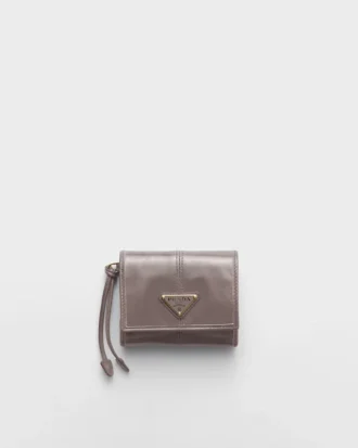 Cartera pequeña de piel