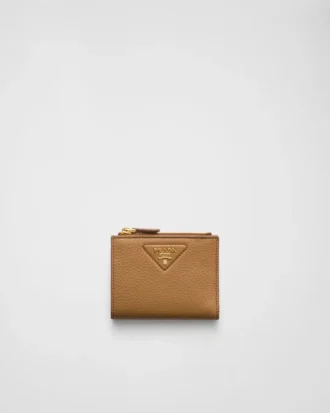 Cartera pequeña de piel