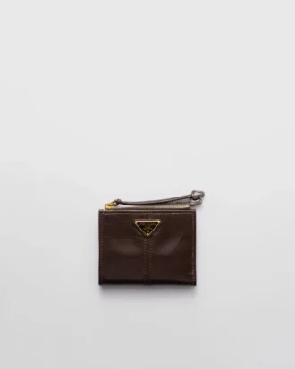 Cartera pequeña de piel
