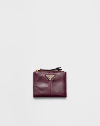 Cartera pequeña de piel