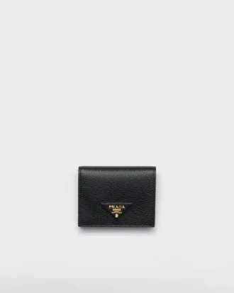 Cartera pequeña de piel