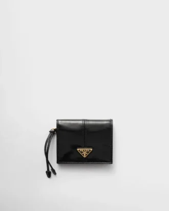 Cartera pequeña de piel