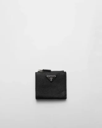 Cartera pequeña de piel