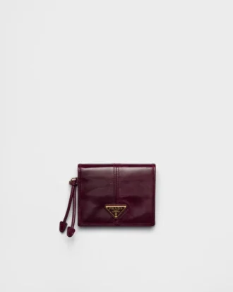 Cartera pequeña de piel