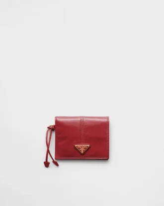 Cartera pequeña de piel