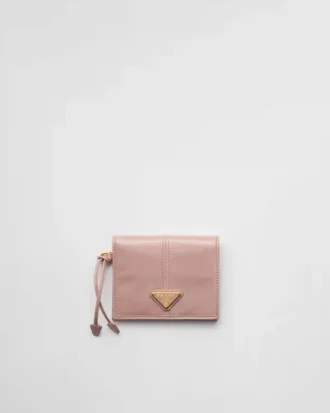 Cartera pequeña de piel