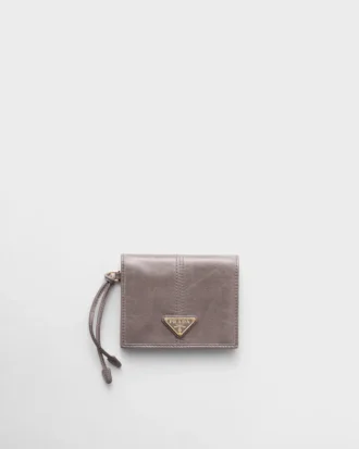Cartera pequeña de piel