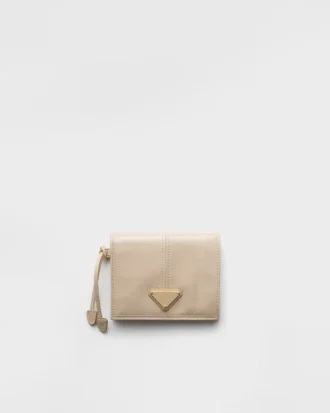 Cartera pequeña de piel
