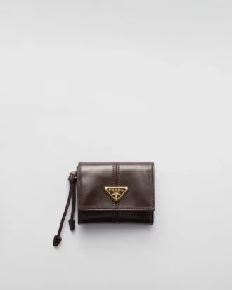 Cartera pequeña de piel